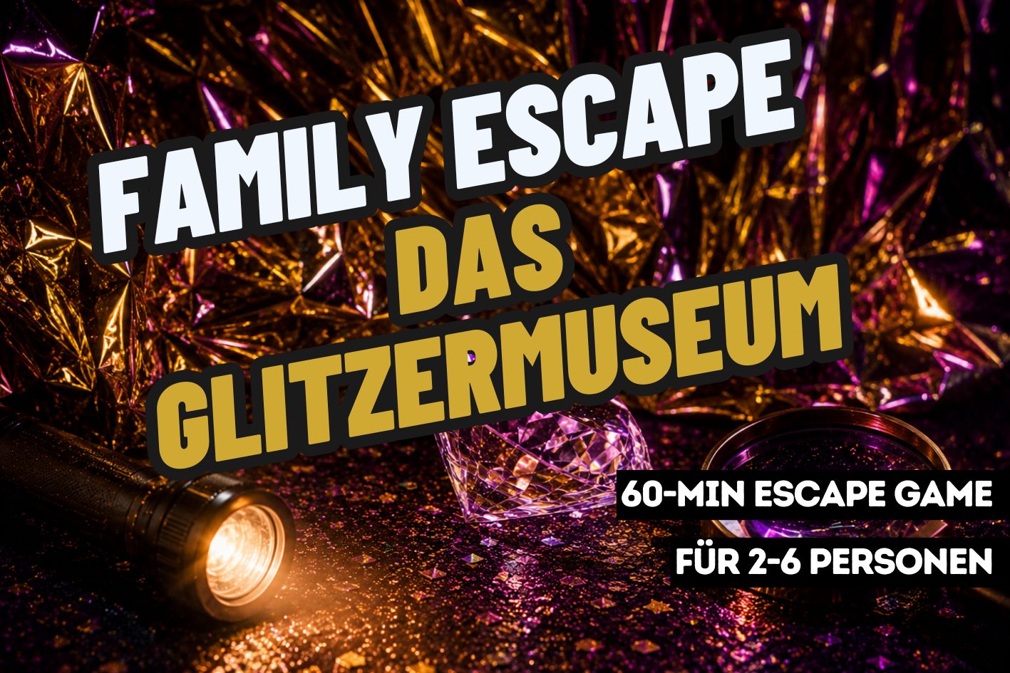 Family Escape Einbruch ins Glitzermuseum Leipzig