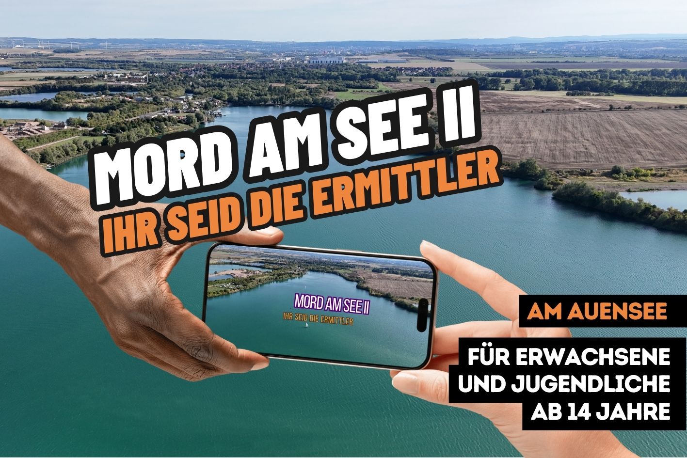 Mord am See 2 – Outdoor-Krimispiel am Auensee